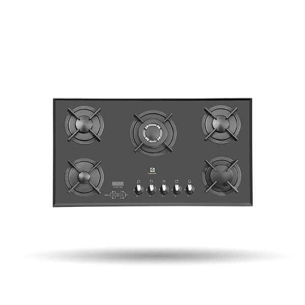 اجاق گاز شیشه ای 50*90 پرنیان استیل -PB5207D