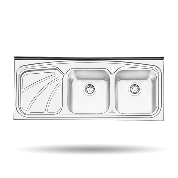 سینک فانتزی روکار 50*120 پرنیان استیل- ps1110