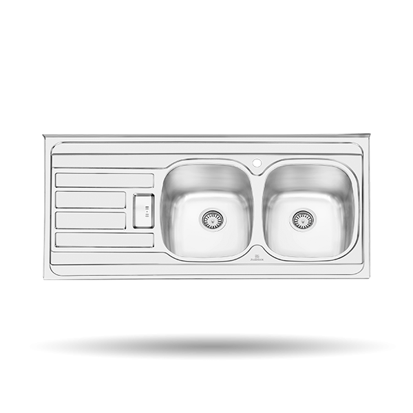 سینک فانتزی روکار 60*120 پرنیان استیل- ps1101