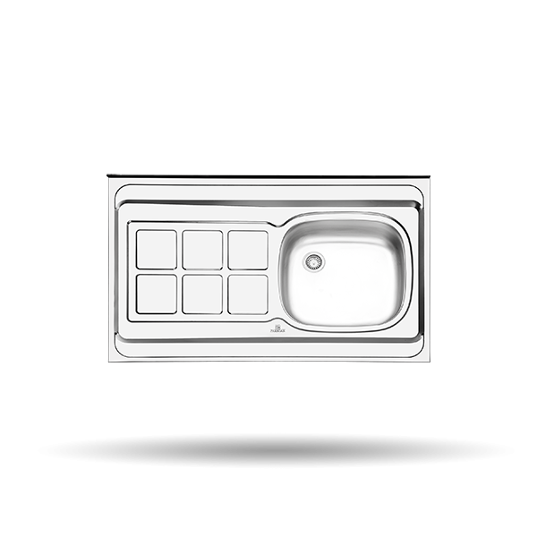 سینک کلاسیک 50*100 پرنیان استیل- PS3101