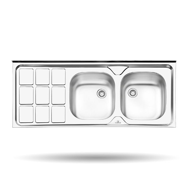 سینک کلاسیک 60*120 پرنیان استیل- PS3105